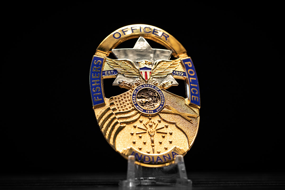 Fishers Police Badge